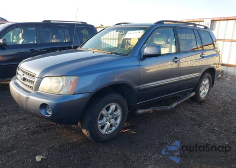 2002 Toyota Highlander V6 from USA, damaged, VIN JTEHF21A220095907